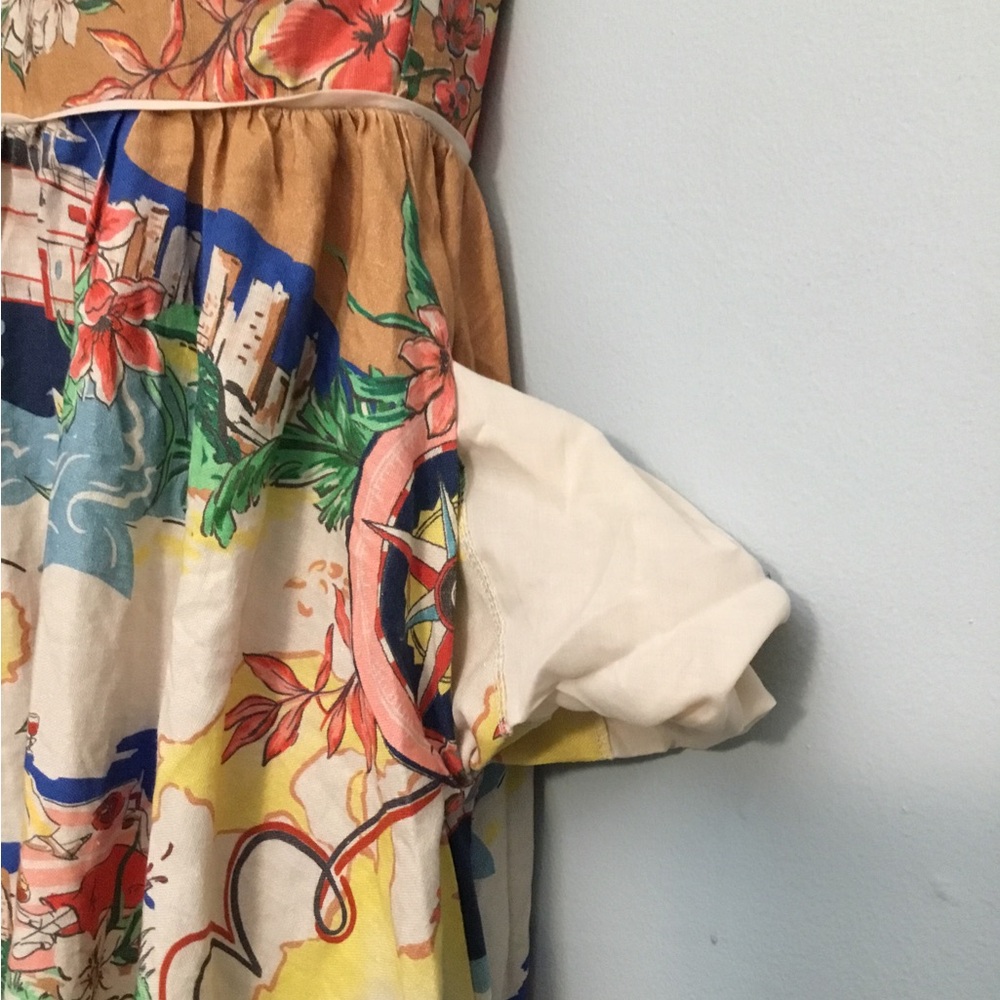 Christian Lacroix Multi-Color Printed Sundress - Picture 5 of 16